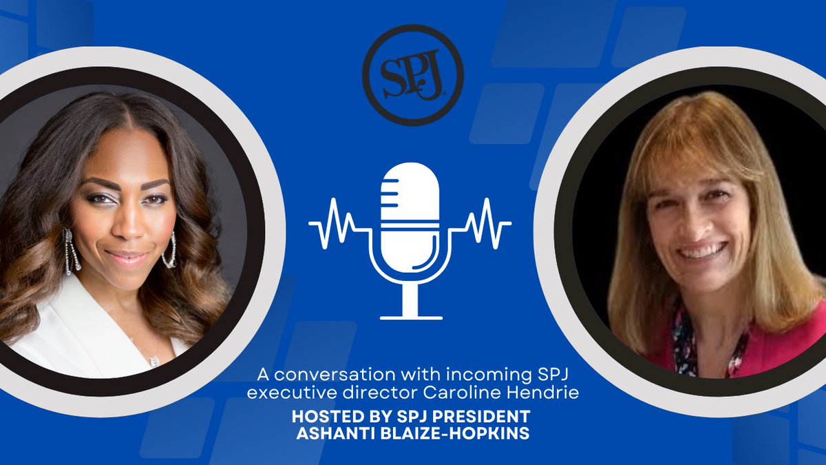 I’m excited to introduce @spj_tweets incoming ED @chendrie! I had the pleasure of chatting with her about her unique journey to journalism, her experience, and her vision for SPJ's future. Check out our conversation here: youtu.be/aLcY02bWQhY?si…