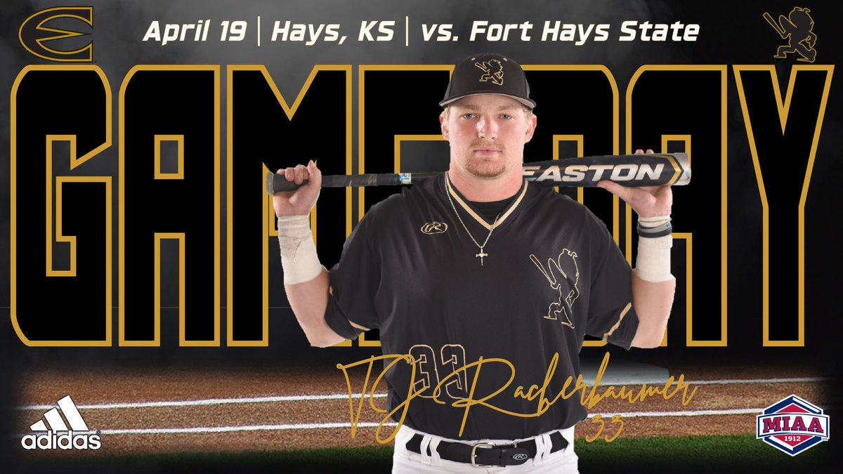 𝓖𝓪𝓶𝓮 ☝️ 𝓲𝓷 𝓗𝓪𝔂𝓼 🆚 Fort Hays State ⏰ 6 PM 📍 Fort Hays, KS 📊 bit.ly/3Mkfknw 📺 bit.ly/34e96EB 🐝🐝 #HornetBSB | #TheMIAA