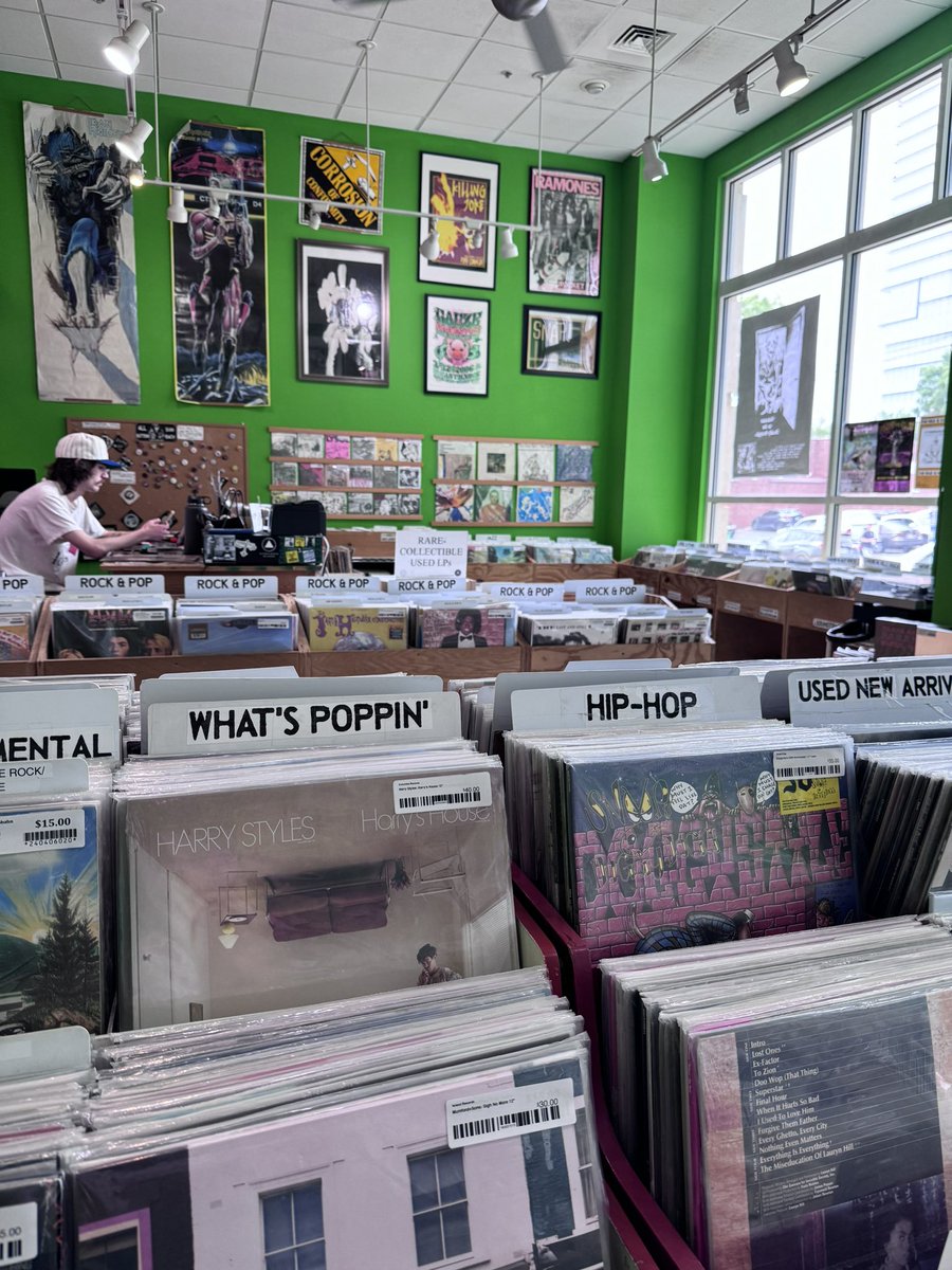 DowntownRaleigh's tweet photo. Tomorrow is Record Store Day 🎶 Independently-owned shops around the country like @ThePourHouse + @sorrystate come together to celebrate by hosting parties &amp; offering rare vinyl records. 

Lucky for us, DTR has a great selection of places to buy vinyl 👇https://t.co/ELt4K0eMX2 https://t.co/sa68zA7ggX