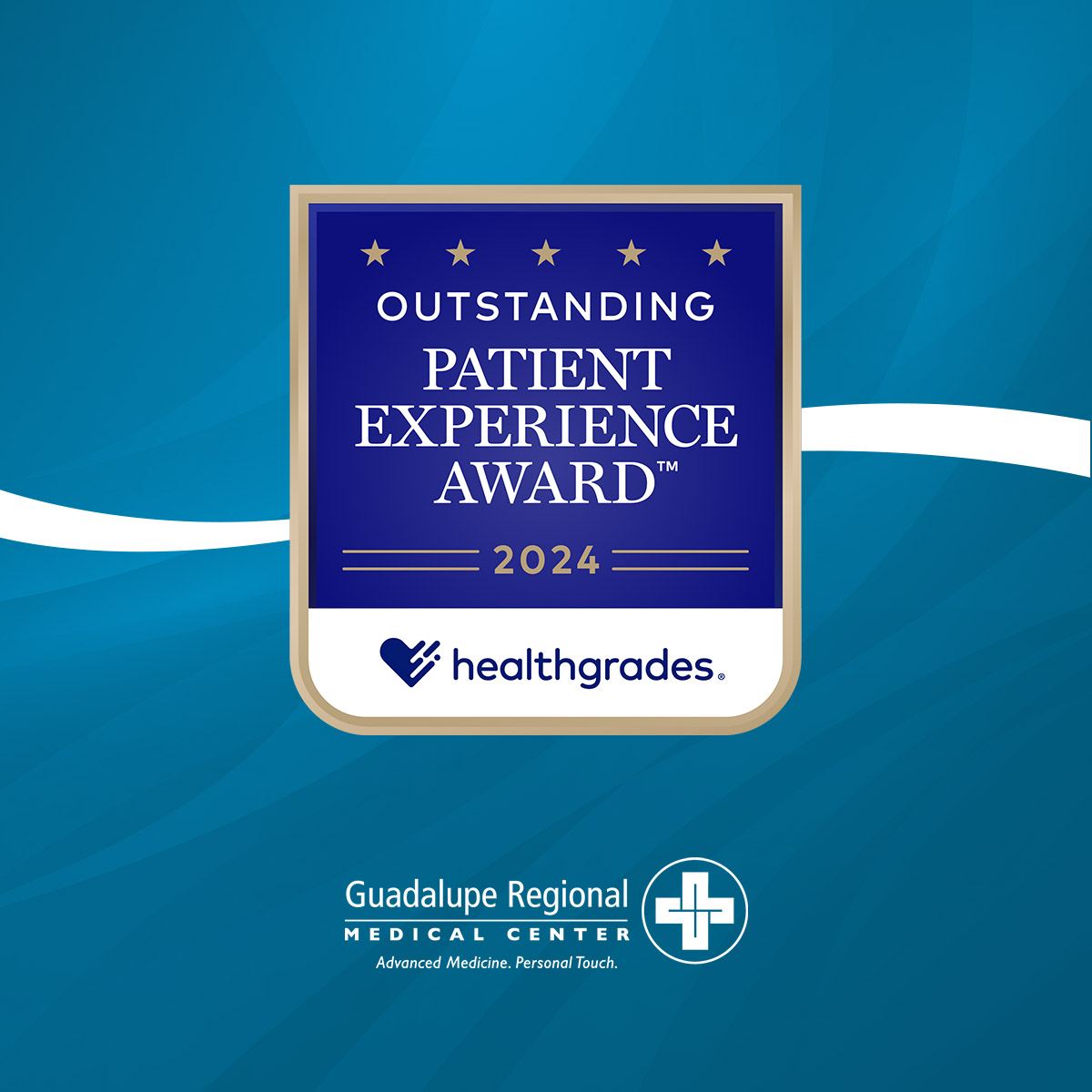GRMCHospital's tweet image. We are honored to receive the 2024 Outstanding Patient Experience Award by Healthgrades! GRMC is among the top 15% of hospitals nationwide for patient experience. Thank you for trusting in us for your care. Learn more: bit.ly/48LEYfy

#GRMC #Healthgrades #SeguinTX