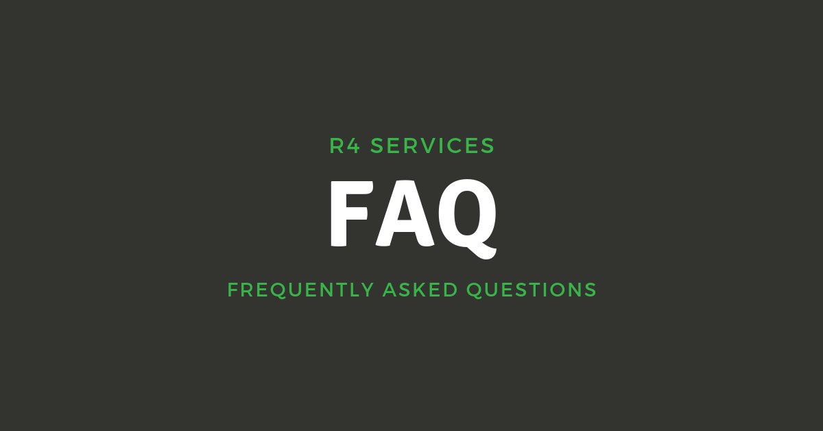 Do you have questions about off-site document management, scanning services, electronics recycling, or our other services? Check our #FAQ page! r4services.com/faqs/