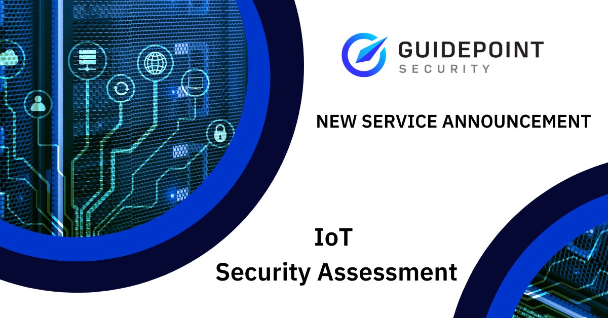 Announcing @GuidePointSec's latest offering: #IoT Security Assessments. Gain comprehensive insights into IoT devices, covering components, firmware, networking and management systems. Learn more. okt.to/gaeRUV #cybersecurity #IoTSecurity
