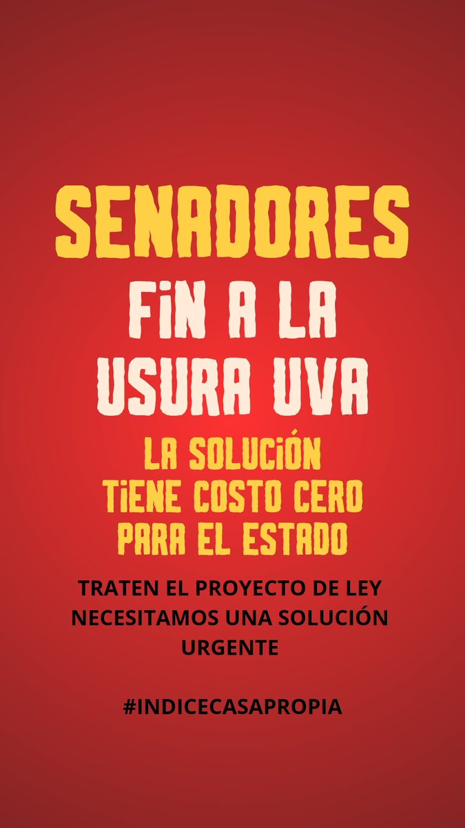 SilviaPepino1's tweet photo. La peor estafa y para vivienda unica no es inversión es derecho a la vivienda por eso pedimos Cuota justas no #UsuraUVA vamos @SenadoArgentina a ponerse en lugar de las #FamiliasHipotecadasUVA y dictamen ley que favorezca a todos los damnificados de los #CreditosUVA exigimos https://t.co/iMzLzpwmre