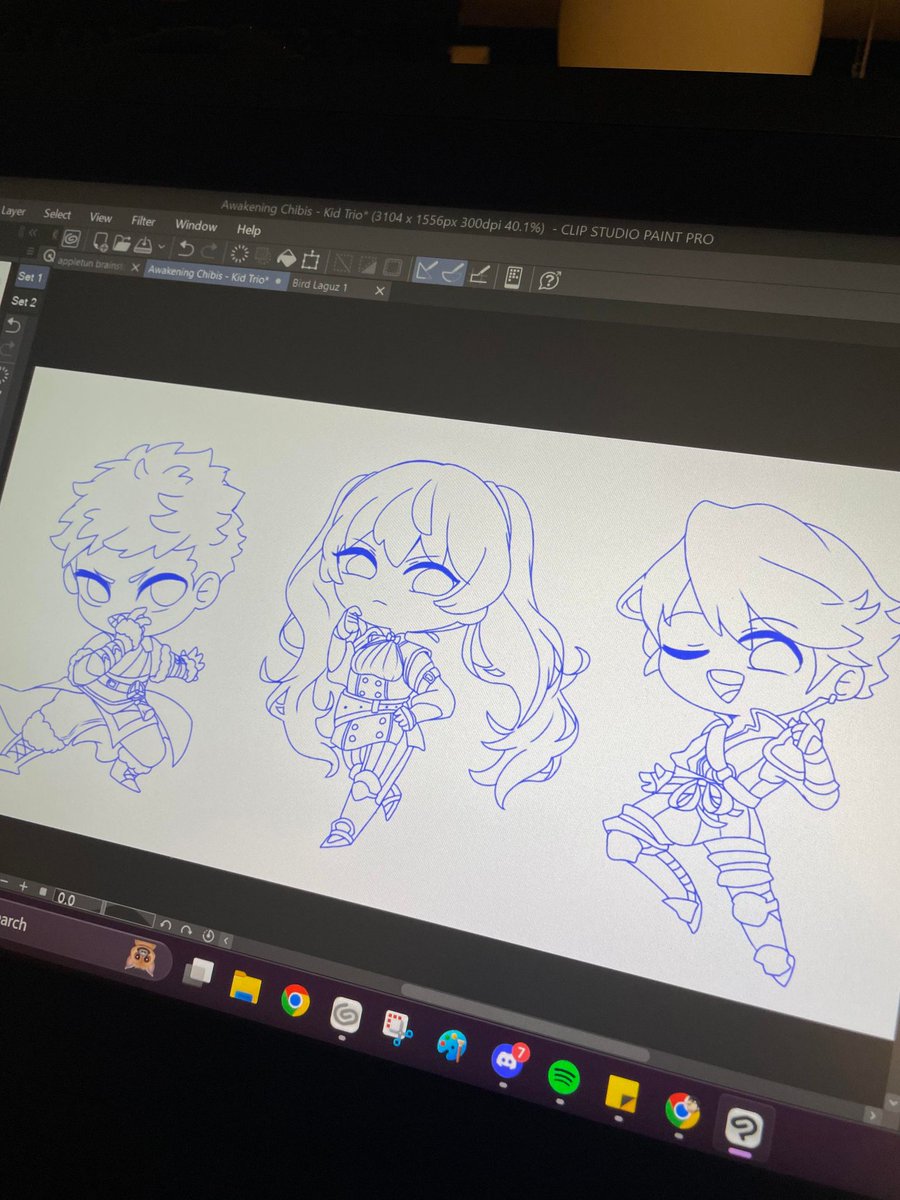 Happy anniversary to FE Awakening!💫 Didn't realize the anniversary was right around the corner but I happened to be working on some chibis of the iconic kid trio✨ #FireEmblem #FireEmblemAwakening