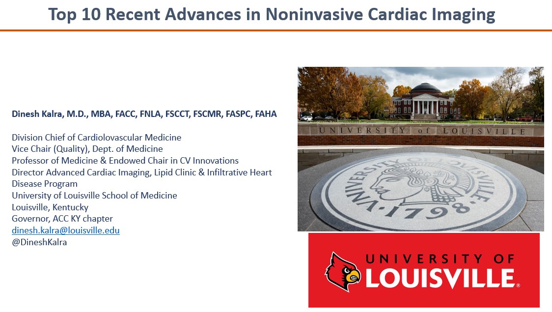 Honored to speak at @GillKentucky on #Top10 advances in CV imaging! So much cool science - hard to choose. Thanks to @swleun2 @vince_sorrell for a terrific symposium! @UofLCardiology @DrAndyKolodziej @DarwinConwell @kentuckyacc @Heart_SCCT @ASE360 @MyASNC @SCMRorg @UofLMedicine