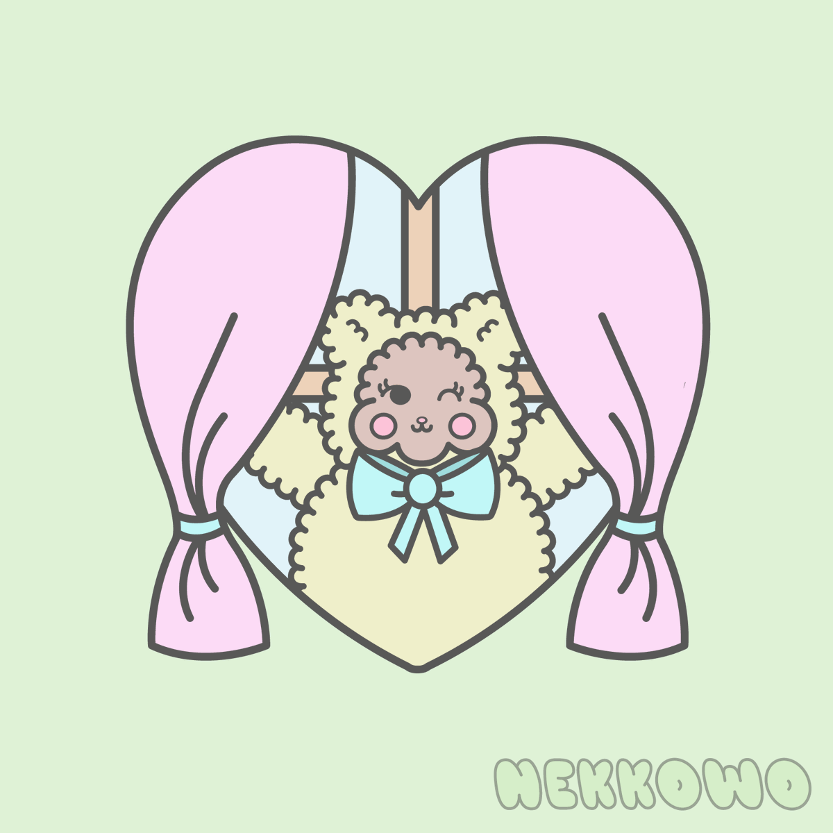 ✨💖✨ #illustration #illustrationart #cuteart #kawaii #kawaiiart #kawaiiartist #kawaiiillustration #nekkowo