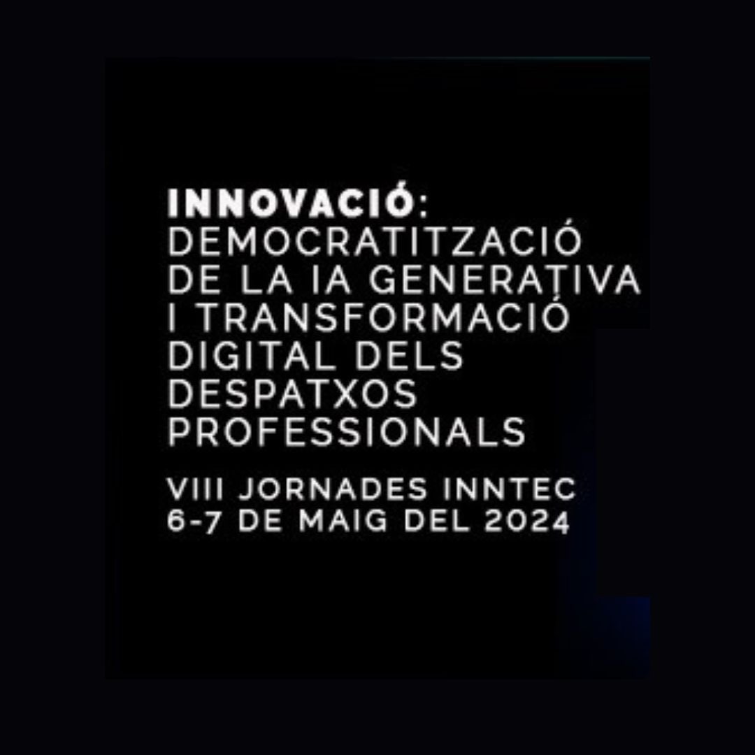 📢 Ja us en podeu registrar gratuïtament a la 8a edició de les Jornades INNTEC organitades per ACTINN Clúster de la Tecnologia i la Innovació 

🎫 Adquireix la teva entrada en inntec.ad/compra-entrade… 

#inntec2024 #actinn #innovació #novestecnologies #andorra