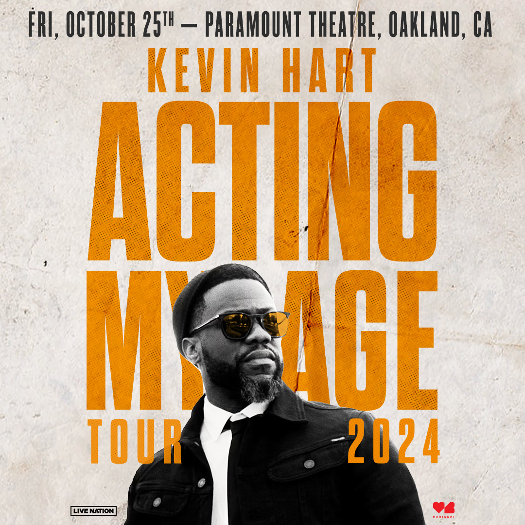 We have your tickets to see @KevinHart4real at the @OakParamount on October 25th! Enter online here: ihe.art/jnoynHF