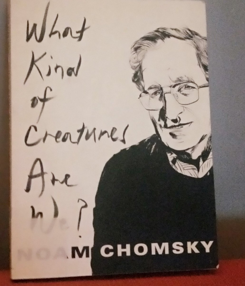 @goodreads 'What Kind of Creatures Are We?' by #NoamChomsky