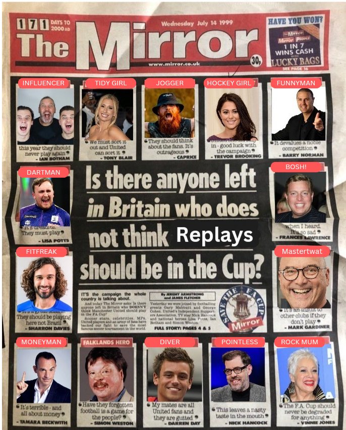 Just seen tomorrow's Mirror front page @NickMurphy1995