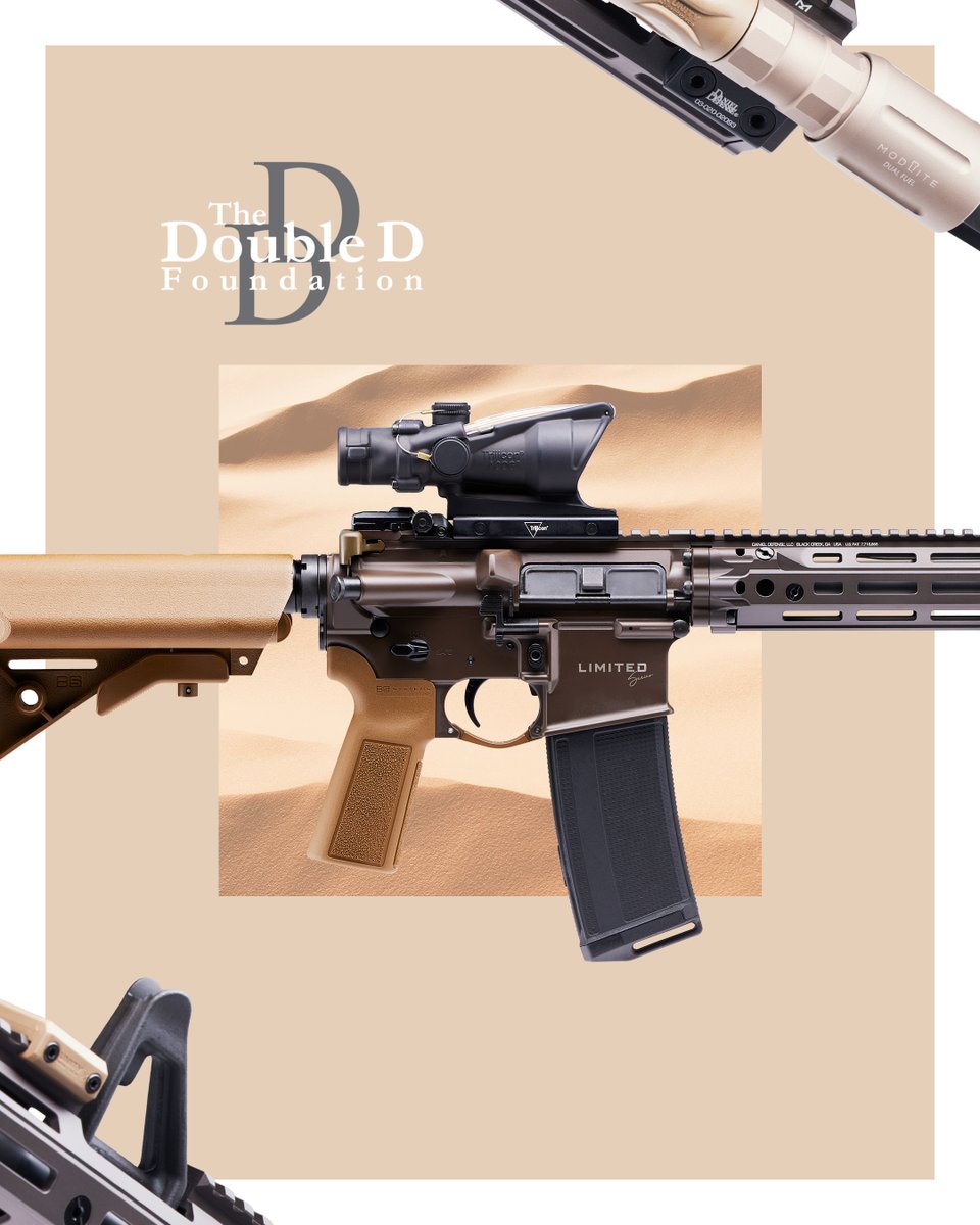 Missed out on the Limited Series 50 Shades of FDE setup? Here's your second chance! Enter now to win big and lend your support to The Double D Foundation: thedoubledfoundation.org/50-shades-of-f…