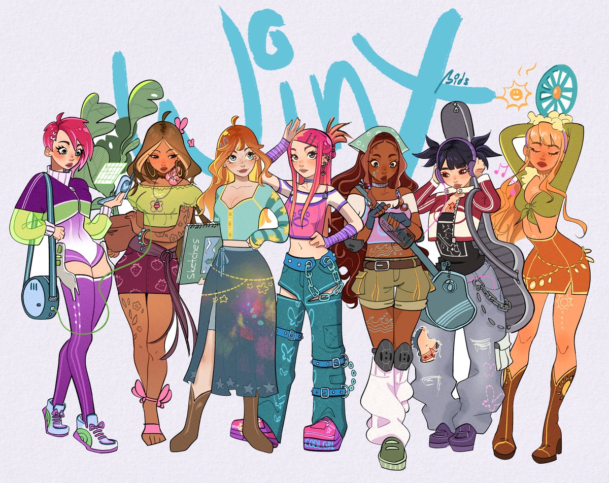 the winx girls are now finally complete