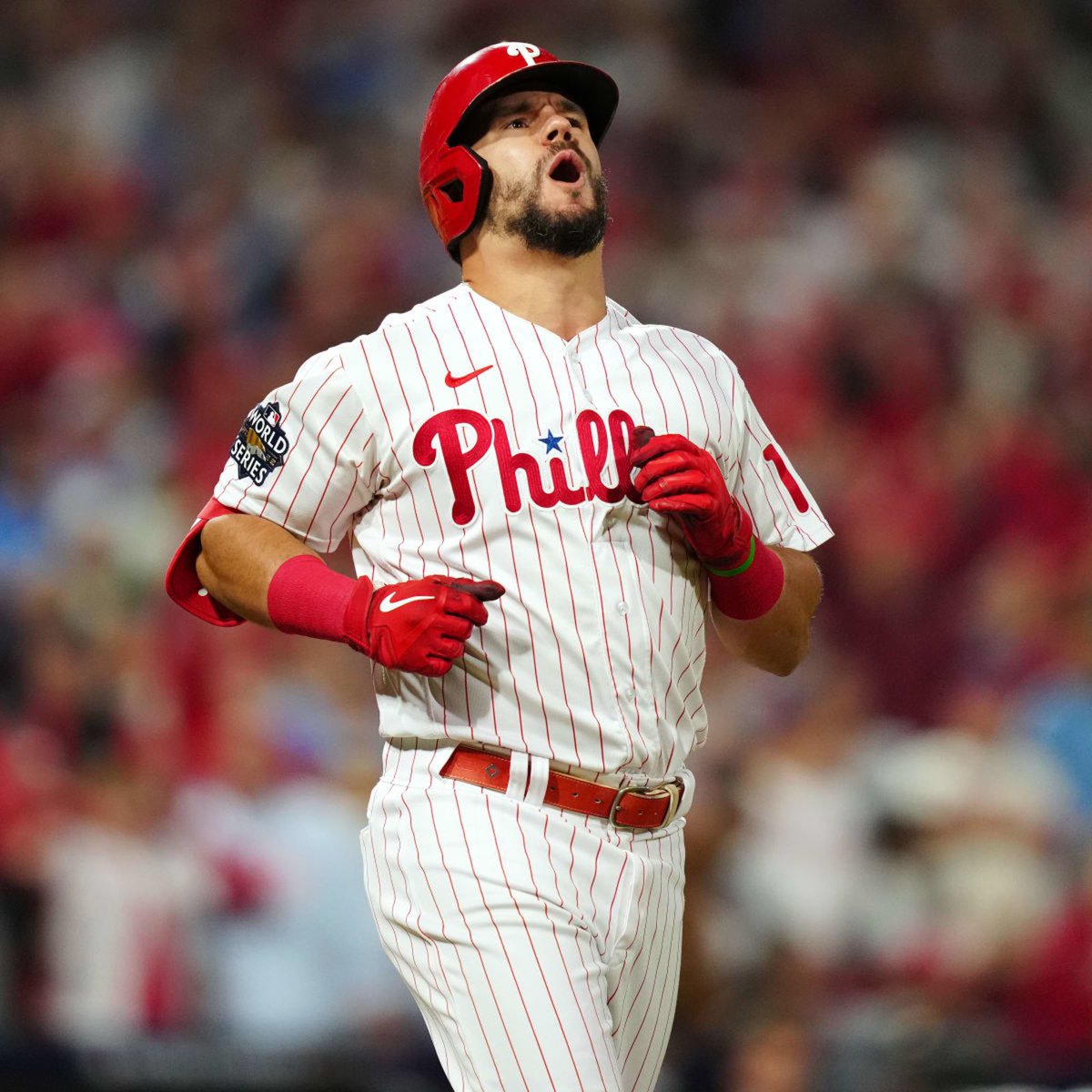 PhillySportsExp's tweet photo. Kyle Schwarber will look to break a long painful hitless streak vs Garrett Crochet tonight.

Lifetime Schwarber is 0-16 with 15 strikeouts vs Crochet https://t.co/RAwwRpWLq1