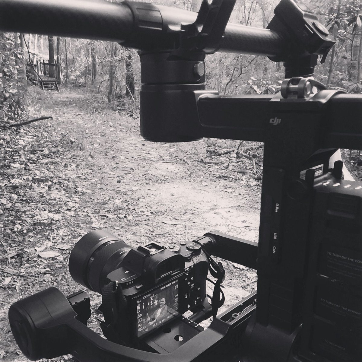 A flashback to one of my favorite behind-the-scenes shots that completely features the rig. It definitely makes me miss filming on location. 
Anyone else love filming on location? #FlashbackFriday #BehindTheScenes #videography