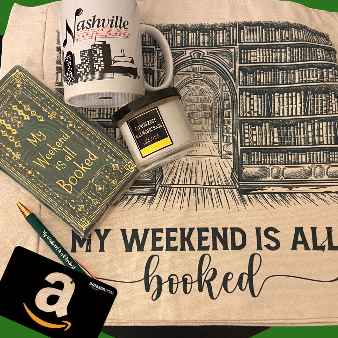 In celebration of my next book release (Ever Green is coming next Tuesday, April 23), I am giving away a reader prize pack. A tote, notebook, pen, coffee mug, candle, and $25 gift card is up for grabs. Enter at bit.ly/3Upx6Mk