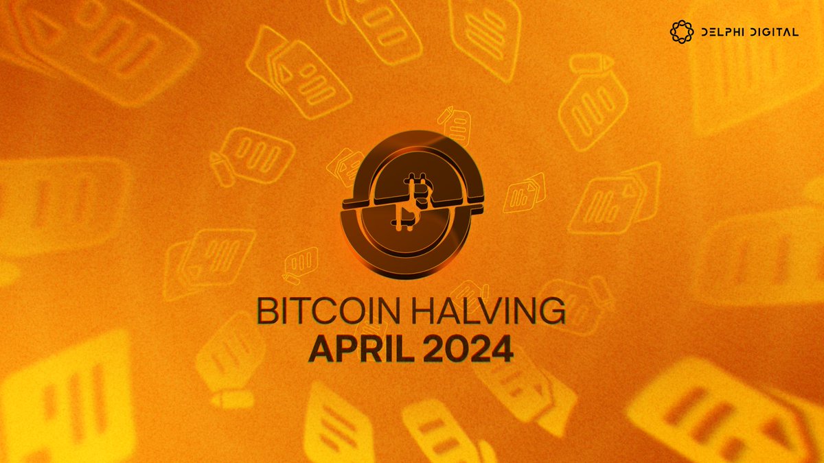 Counting Down: Bitcoin’s halving is 17 blocks away! In tandem, our markets team just dropped a report summarizing our current views on the short and long-term outlook for $BTC - including the impact of Bitcoin’s 4th halving. Everything you need to know 🧵
