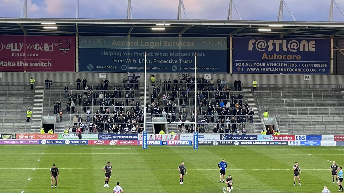 Hull FC at St Helens 19th April 2024