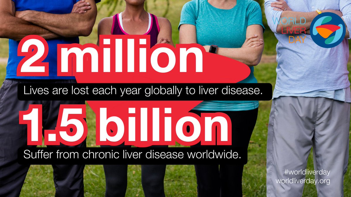 2 million deaths are attributed to liver disease each year. 1.5 billion people suffer from chronic liver disease. Thankfully, 90% of cases are preventable. This #WorldLiverDay join us in advocating for equitable access to liver care. worldliverday.org @WorldLiverDay