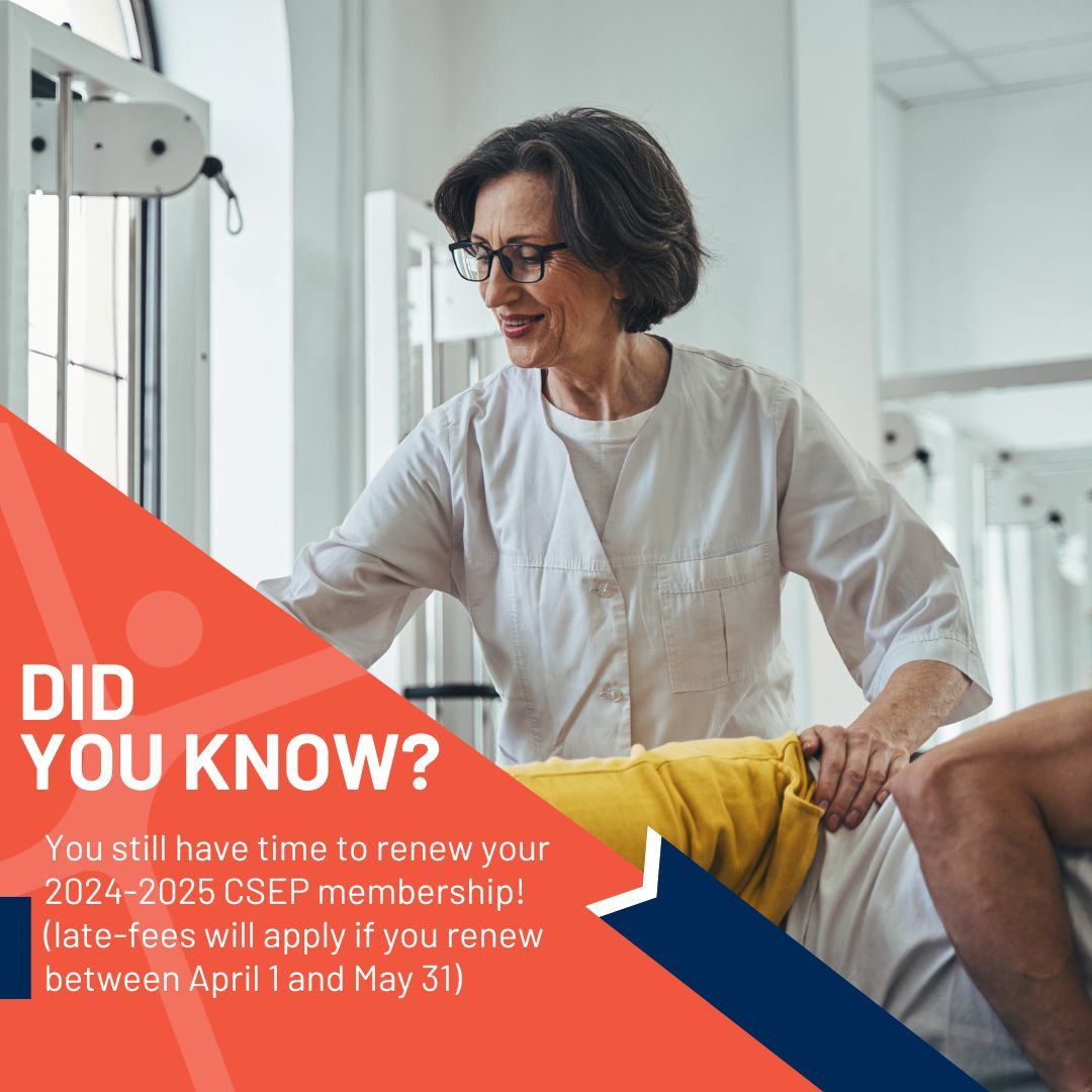 DYK? Even if you missed the deadline, don't fret – you can still renew your CSEP membership! Ensure uninterrupted access to benefits and stay connected with your CSEP community. Act now! buff.ly/3UPZLdZ