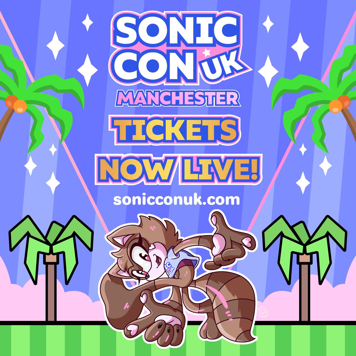 🎉💙 HUGE ANNOUNCEMENT 💙🎉 Tickets for Sonic Con UK are NOW LIVE!! 🎉💙 Link below! ✨