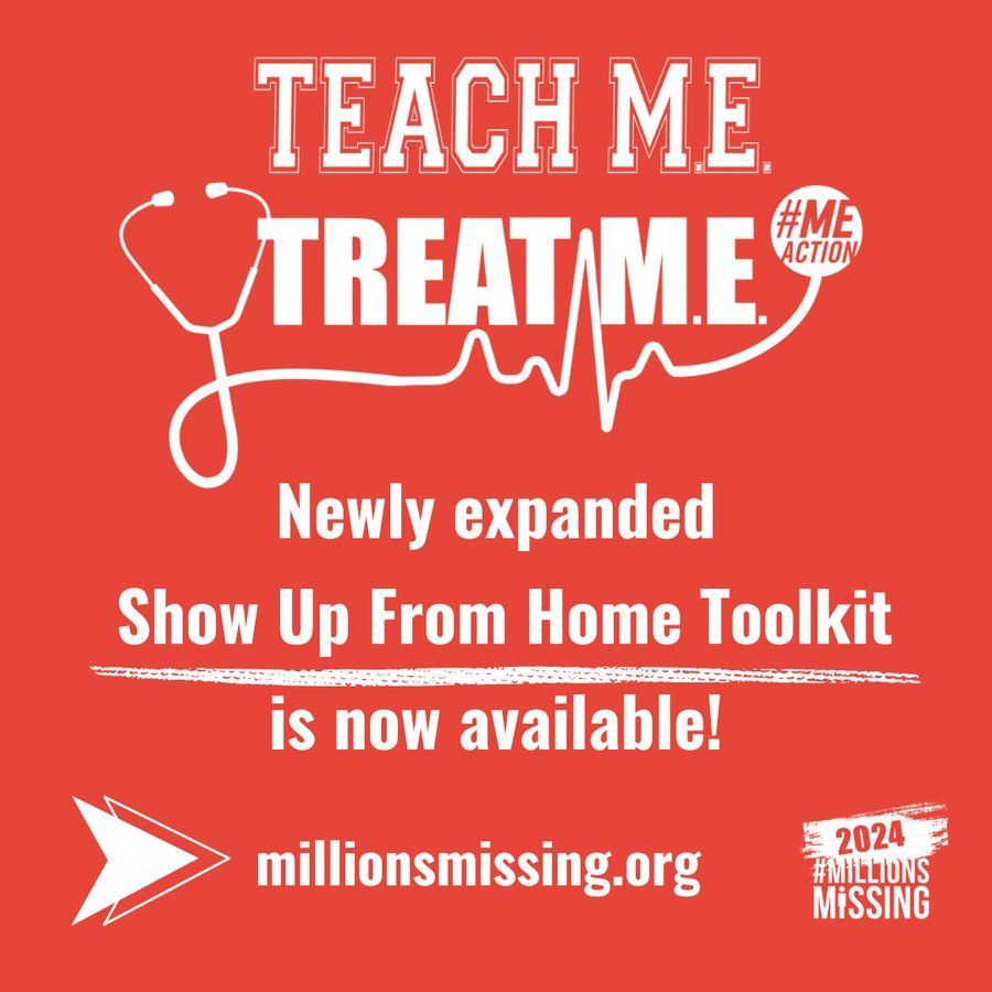 Thrilled to see @MEActNet's #TeachMETreatME home toolkit now available ahead of #WorldMEDay! With actions laid out by energy level, you can choose how to take part in this brilliant and powerful campaign from our member organisation. #MillionsMissing buff.ly/3UmXqXd