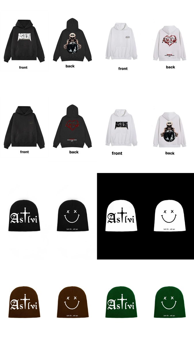 new astlvi drop!🏴‍☠️❤️. Tees - 30,000 ($25) sleeveless tees : 22,000 ( $18) beanies : 15,000 ($13) hoodies : 40,000 ($33) usdt accepted/all sizes available. DM to order. lfg🫶❤️