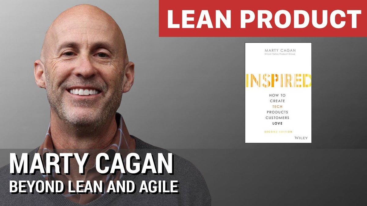 Enjoy this video of @cagan's talk on Beyond Lean and Agile from @LeanProdMeetup: buff.ly/2KfC2wT. Subscribe to my #YouTube channel to be notified of new videos from other top #prodmgmt & #agile speakers: buff.ly/2NskTkQ