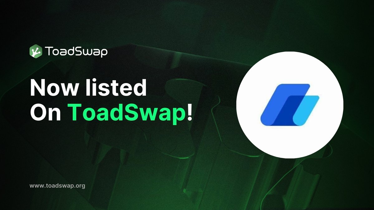 New ToadSwap listing: @UniLend_Finance UniLend is a multichain permissionless Lending & Borrowing protocol for all ERC20 tokens. They are developing a Futuristic Base Layer for all DeFi applications. $TOAD #ToadSwap $UFT