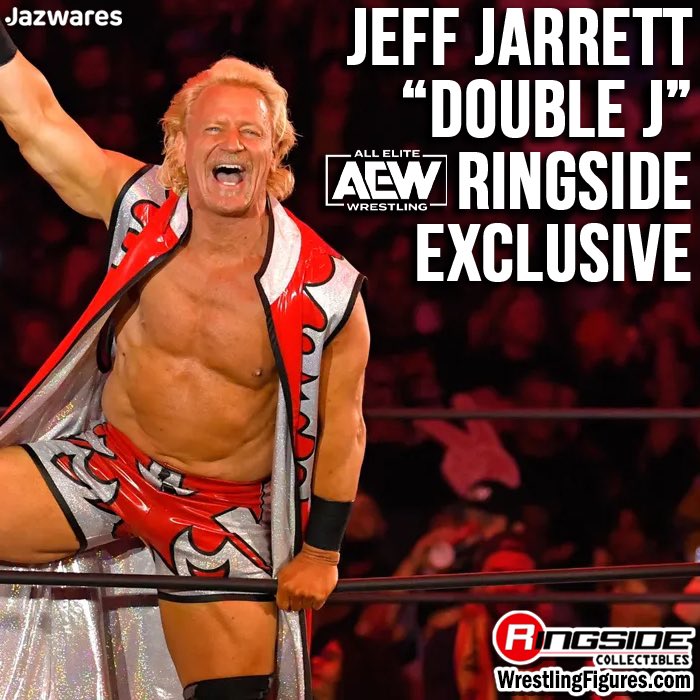 🎸 JEFF JARRETT EXCLUSIVE PRE-ORDER 🎸

Jeff Jarrett “Double J” @Jazwares @AEW Ringside Exclusive is up for PRE-ORDER! 

Shop now at Ringsid.ec/JeffJarrettExc…

#RingsideCollectibles #WrestlingFigures #AllEliteWrestling #Jazwares #AEW #AEWDynamite #AEWRampage #AEWCollision