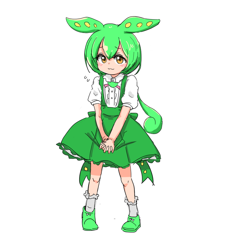 ずんだもん 「指がずんだ色になっていたのでなおしましたねむいとミスする… 」|turugaのイラスト