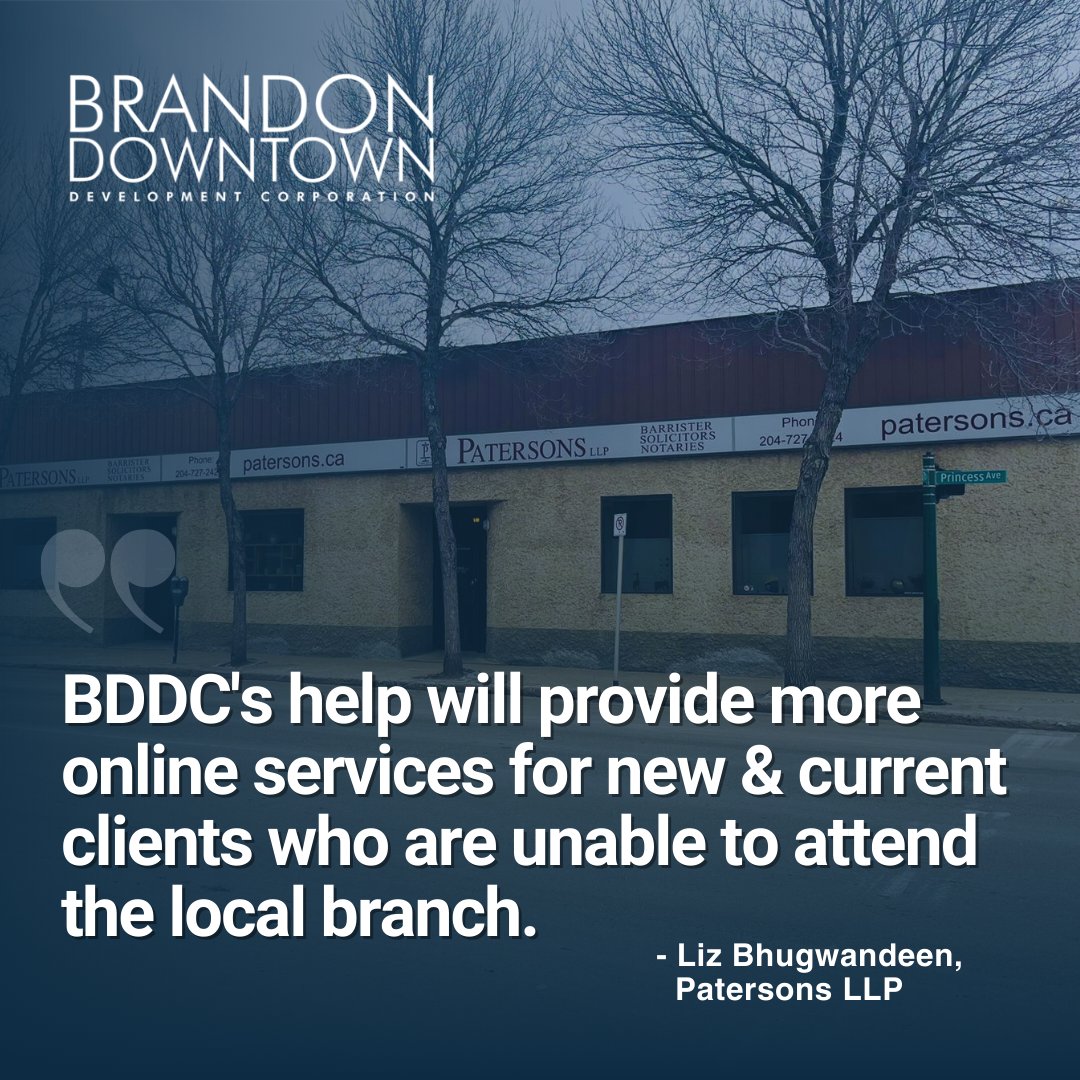 See how our BDDC is helping local businesses thrive. Reviving Downtown, One Business at a Time.
.
.
#BrandonOpportunities #BrandonCommunity #BDDC #manitoba #westman #downtown #development #investment #brandondowntown #brandonmb #bdnmb #investlocal