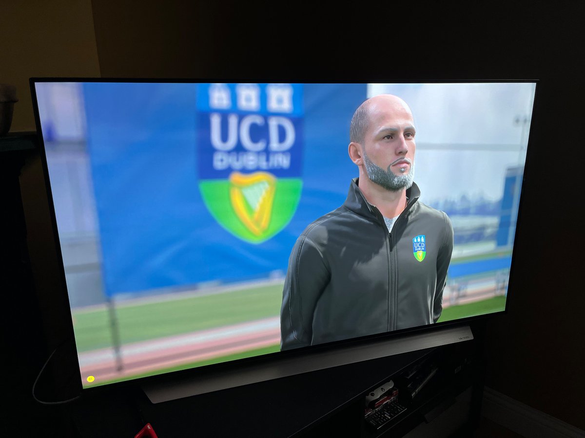 So my young lad is playing for @ucddublin soccer team in FIFA 23 😀🥰 #ProudDad