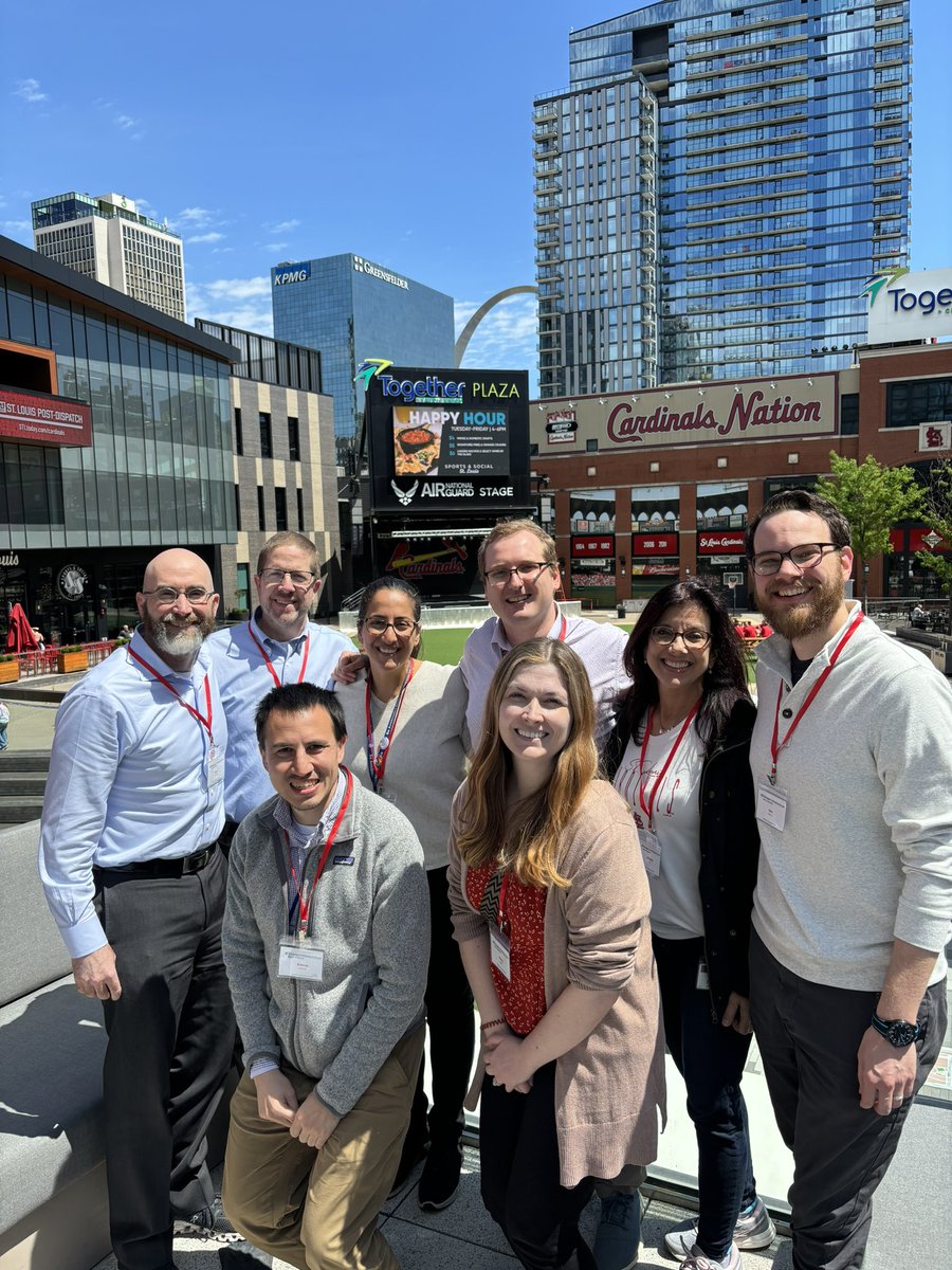 Just some of the division representing at the @WUSTLPeds #2024PedsResearchRetreat!