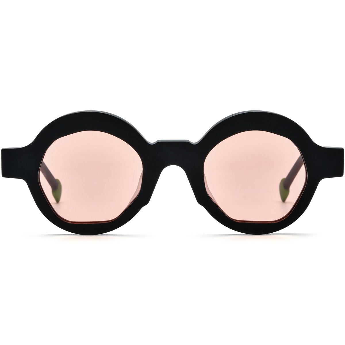 eyeshells's tweet photo. Make a statement with our round, geometric-accented sunglasses! Choose from sleek black or bold mixed colors. Perfect for standing out in any crowd. #FashionEyewear #TrendySunglasses https://t.co/J25kCglFVa