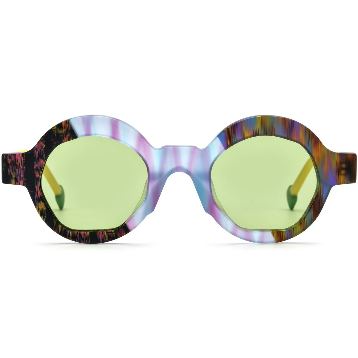 eyeshells's tweet photo. Make a statement with our round, geometric-accented sunglasses! Choose from sleek black or bold mixed colors. Perfect for standing out in any crowd. #FashionEyewear #TrendySunglasses https://t.co/J25kCglFVa