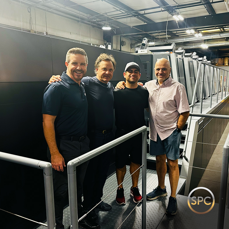 SPC_Orlando's tweet photo. Thank you to everyone who came out for our last week of tours. SPC is ecstatic to share our latest and greatest packaging equipment, the Heidelberg Speedmaster press. Learn more at https://t.co/8ZG4lTPSOX.
#orlandopackaging #heidelbergspeedmaster #paperboardpackaging https://t.co/ZoBuGV0ayt
