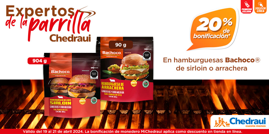 Las hamburguesas a la parrilla 🍔 más perfectas para disfrutar en casa, en Chedraui Cuestan Menos. Encuéntralas en: bit.ly/3xPozsW