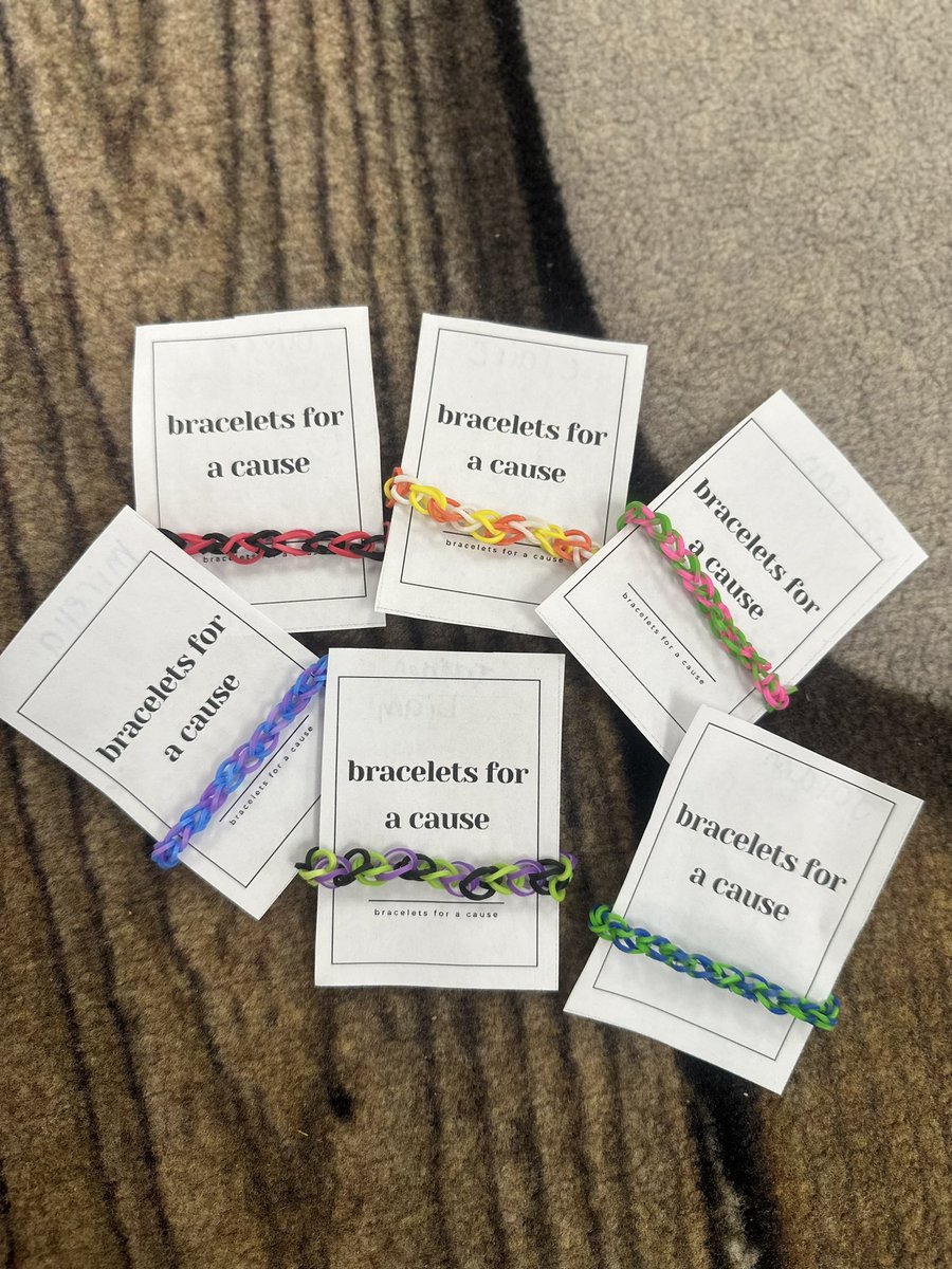 Bracelets for a Cause will continue to be available for purchase during the month of April to build awareness and support those with Rett Syndrome!💜