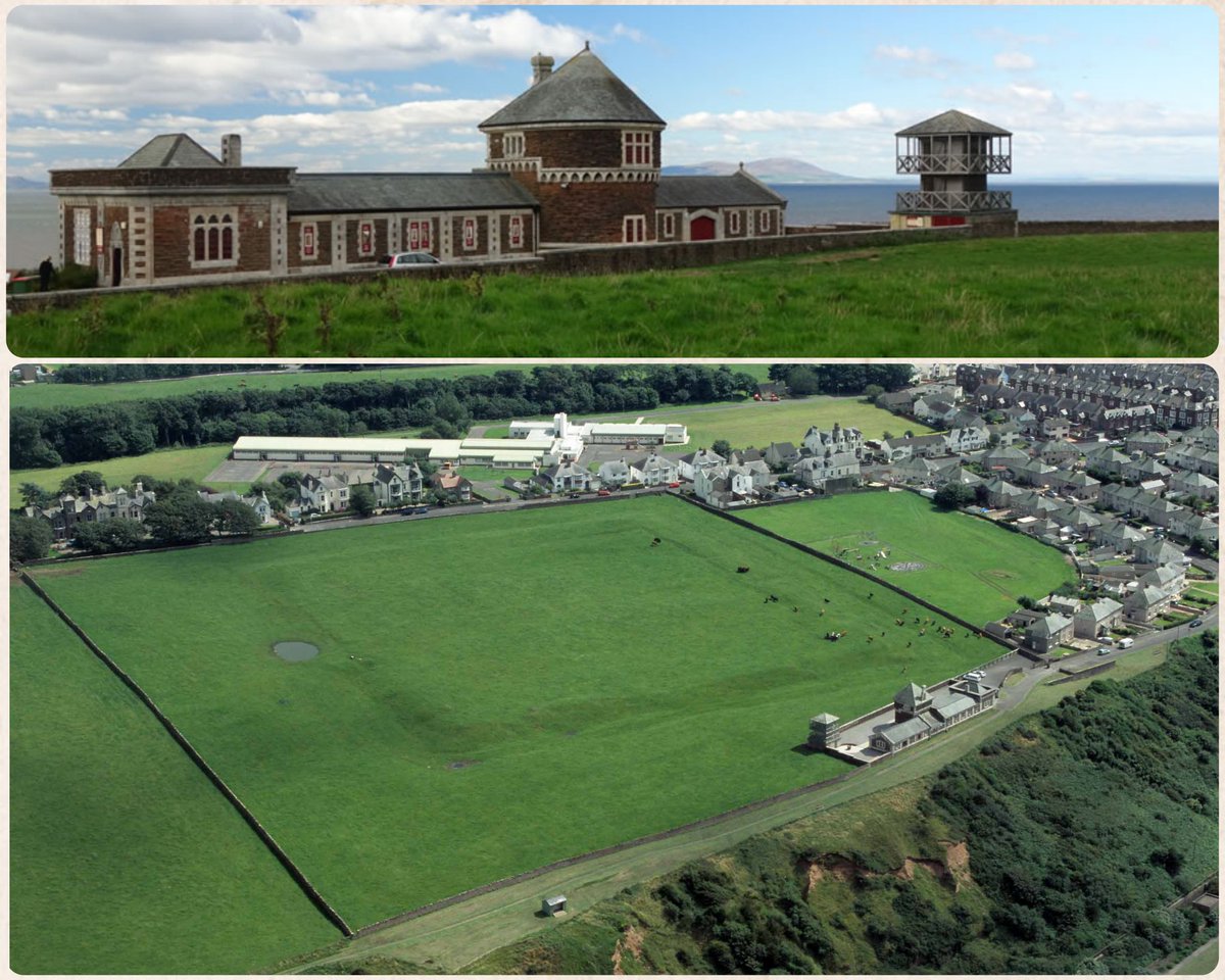 Yesterday was #WorldHeritageDay (guess who missed it - doh!). The fort at Maryport is in a great location, with views to Scotland and the Isle of Man. The stonework is long gone – used to build parts of the town/docks but its footprint is still clearly visible.