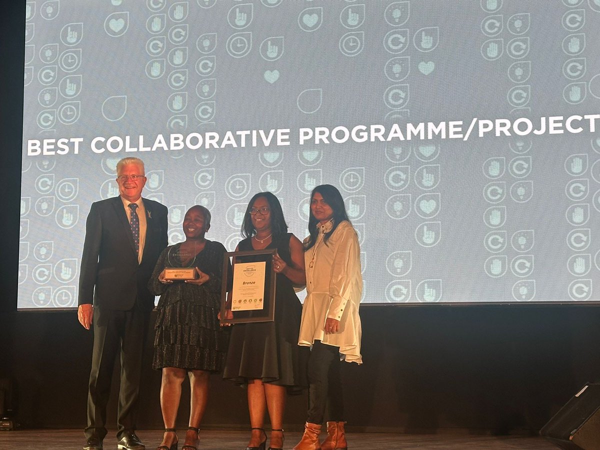 Well done @ChrysalisTokai and the WC Dept of Police Oversight and Community Safety for receiving Bronze at the Service Excellence awards 2024, in the category Best Collaborative Project @ReagenAllen @WesternCapeGov