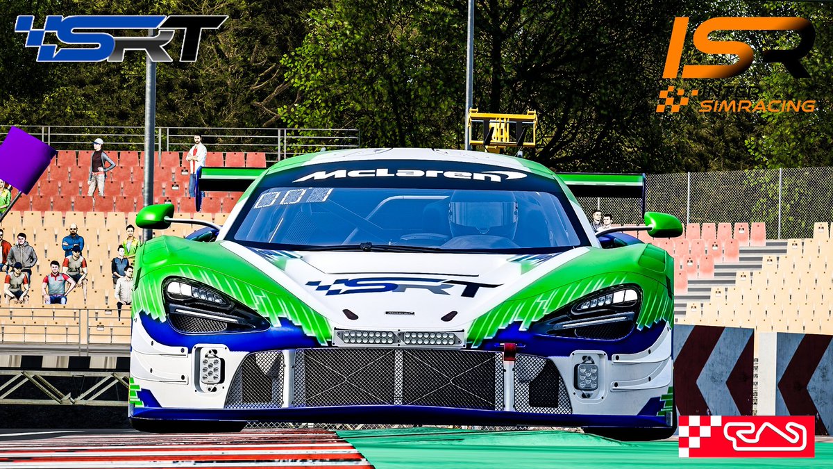 En una hora comienza la Qualy de las 24h de Barcelona en <a href="/inter_simracing/">ISR</a> 

Vamos a intentar darlo todo y pasarnoslo genial entre los pilotos.

SRT - BMW M4
SRT II - BMW M4
SRT III - McLaren Evo