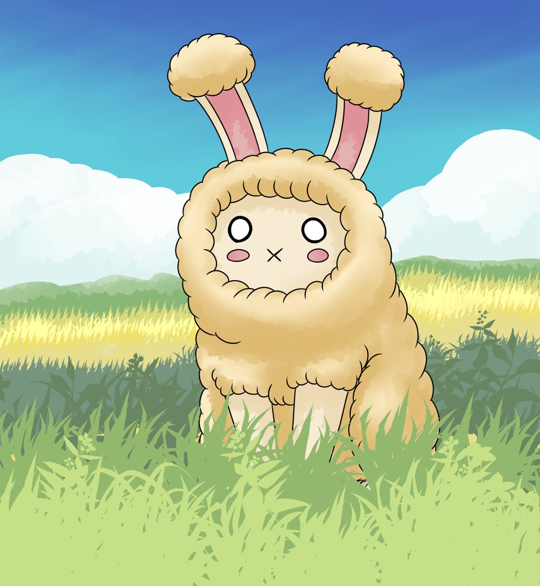 EdRohkovaWelch's tweet photo. WIP for a little thing I'm working on, featuring Shabbits ofc #shabbit #wip #sheep #rabbit #phantomfield https://t.co/IeOaiOABUH