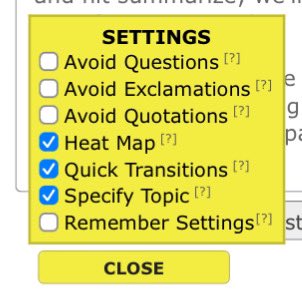 Smmry (smmry.com) résume textes, documents txt ou pdf et via une URL. Accepte les textes longs (test avec 7 chapitres Guerre des boutons), affinage avec mots clés, plusieurs options. Compte possible mais semble illimité sans. Source tests ⬇️#uneIAparjour #documents