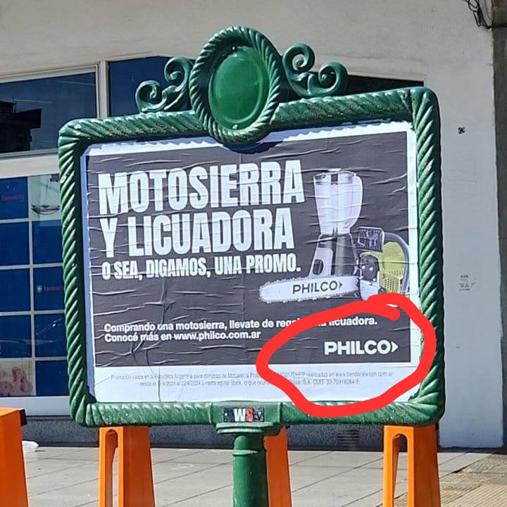 peayala76's tweet photo. #noesgraciosoPHILCO
Asco de marketing, una politica usada para hambrear al pueblo que se use para vender ... mas soruyo imposible ! https://t.co/STBO9WIDZF