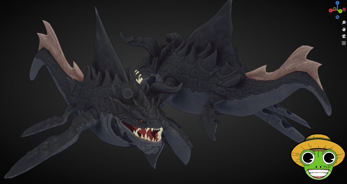 Seabeast Armor I made for
<a href="/RELLGames/">RELL Games</a>

#RobloxDev #RobloxDevs #ONEPIECE #conceptart