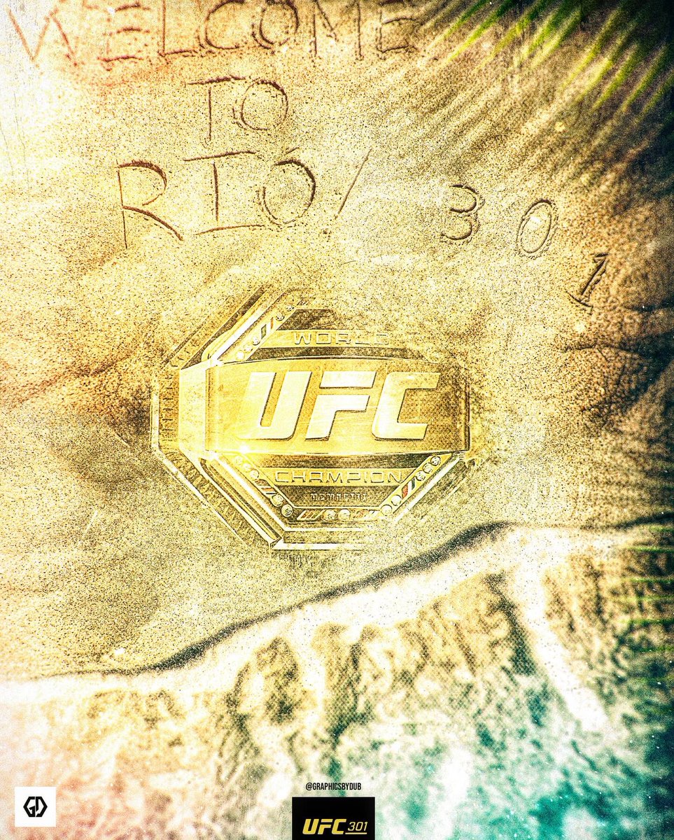Graphics_ByDub's tweet photo. UFC 301 ๐ง๐ท
Rio De Janeiro ๐
Graphic Made by Me
-
#UFC #UFC301 #Rio #RioDeJaniero #MMA #MMAPoster #UFCFanArt #SportsDesign #SportsEdit #UFCPoster #GraphicDesign #SportsDesigner #DigitalArt #Freelance #Photoshop #SpeedArt #AlexandrePantoja #SteveErceg #JoseAldo #JonathanMartinez https://t.co/QCsVEbOyqe