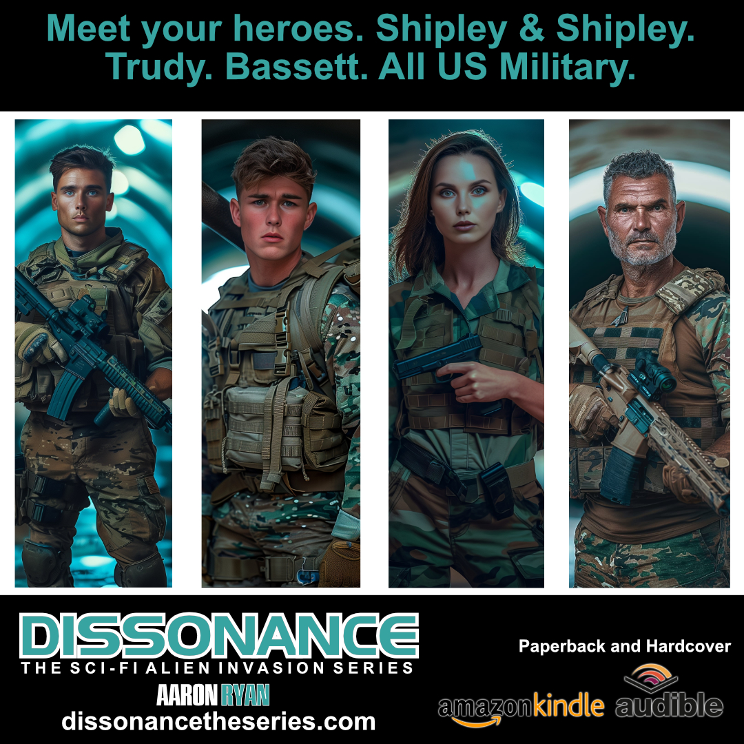 The protagonists of 'Dissonance.'

dissonancetheseries.com

#fyp #bookstagram #yabooks #booksbooksbooks #bookstoread #booktok #booklovers #bookworm #bookworms #scifi #sciencefiction #postapocalyptic #dystopian #fiction #book #author #writer #military #thriller #kindleunlimited