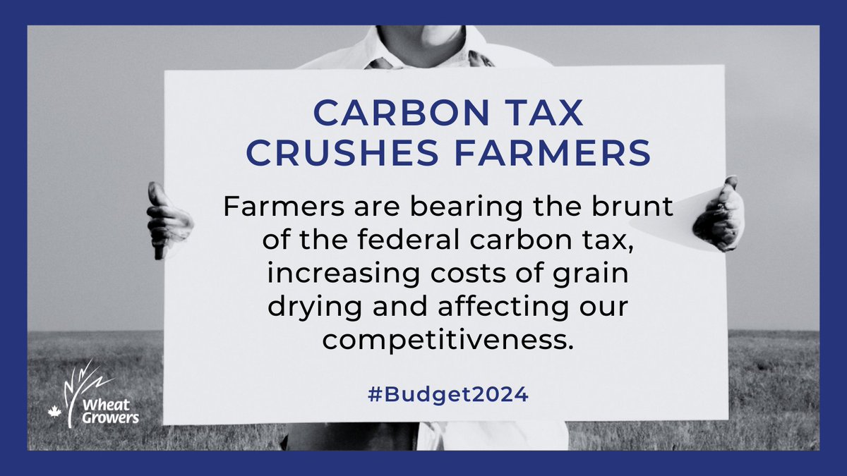 Carbon tax increases are hitting farmers hard, draining profits and productivity. It's time for a fair policy change. #NoFarmCarbonTax #AxeTheTax #CdnPoli #AdvocatingForUs #CdnAg #WestCdnAg #Ag #CarbonCosts #SaveOurFarmers