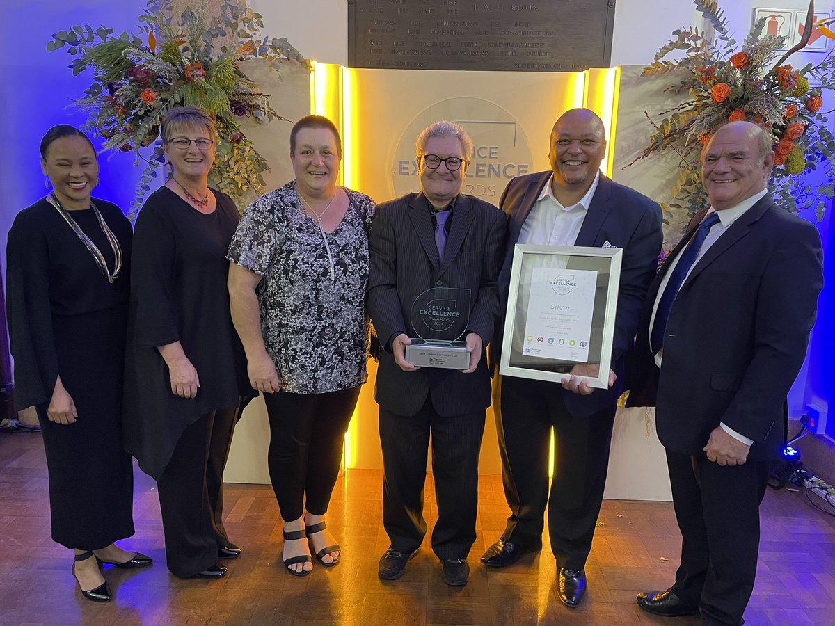 Congratulations to our teams who received awards at the Service Excellence Awards this evening - the Departmental Information Management team won bronze and the Library service team silver in the category Best Support Services team!