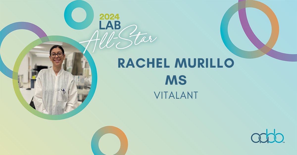 🌟 Ready to meet our final 2024 AABB Lab All-Star? Rachel led her @VitalantAZ facility’s efforts to optimize the post-thaw protocol for HPCs, creating an easy-to-reproduce process that’s been adopted by labs worldwide. Way to go, Rachel! #AABBLabAllStars #Vitalant, #YouAreVital